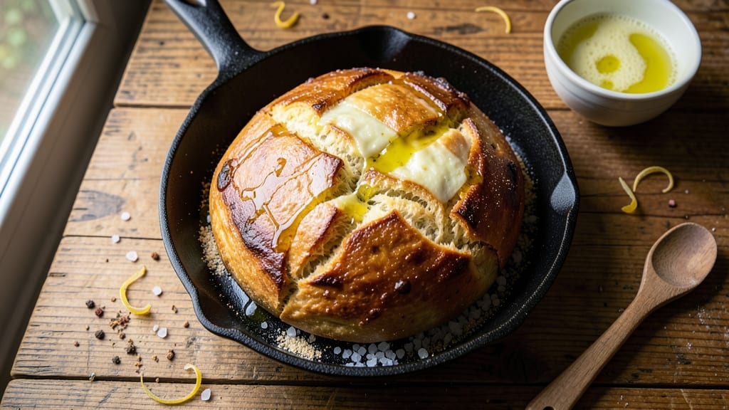 Aga Bread Recipe: Crusty Loaf With No-Knead Ease