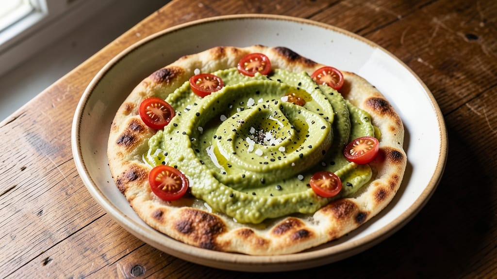 Avocado Flat Bread Recipe: Crispy-Topped, Creamy Avocado Delight