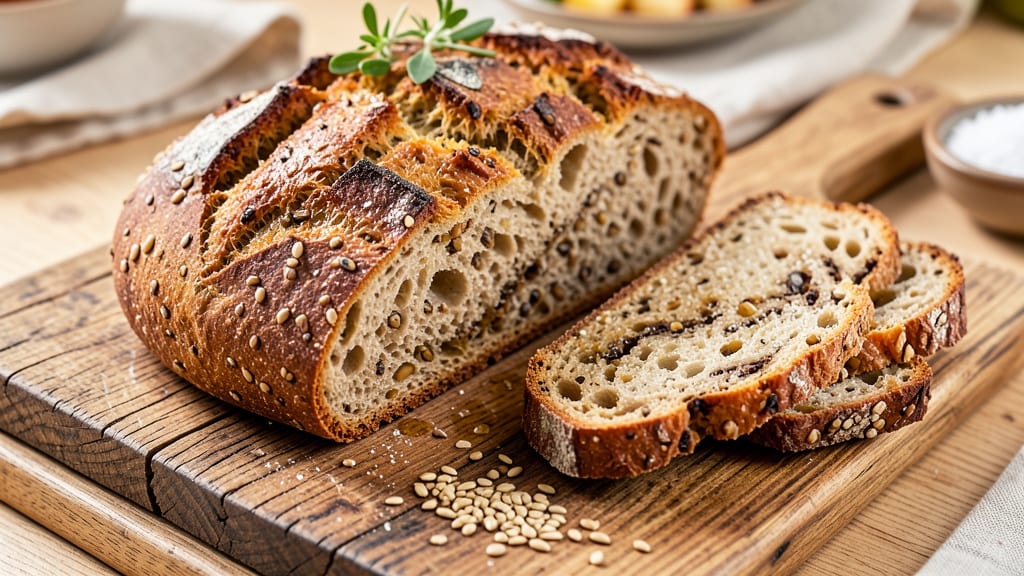 9-Grain Sourdough Bread Recipe: Nutty Crunch and Tangy Depth in One Loaf