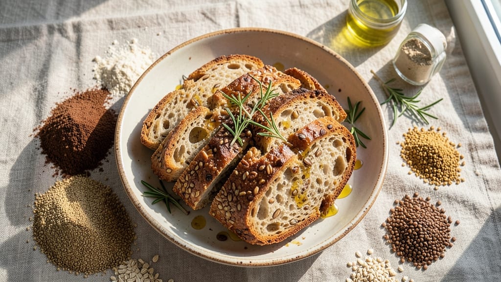 6 Grain Bread Recipe: Nutty Crunch and Hearty Texture in Every Slice