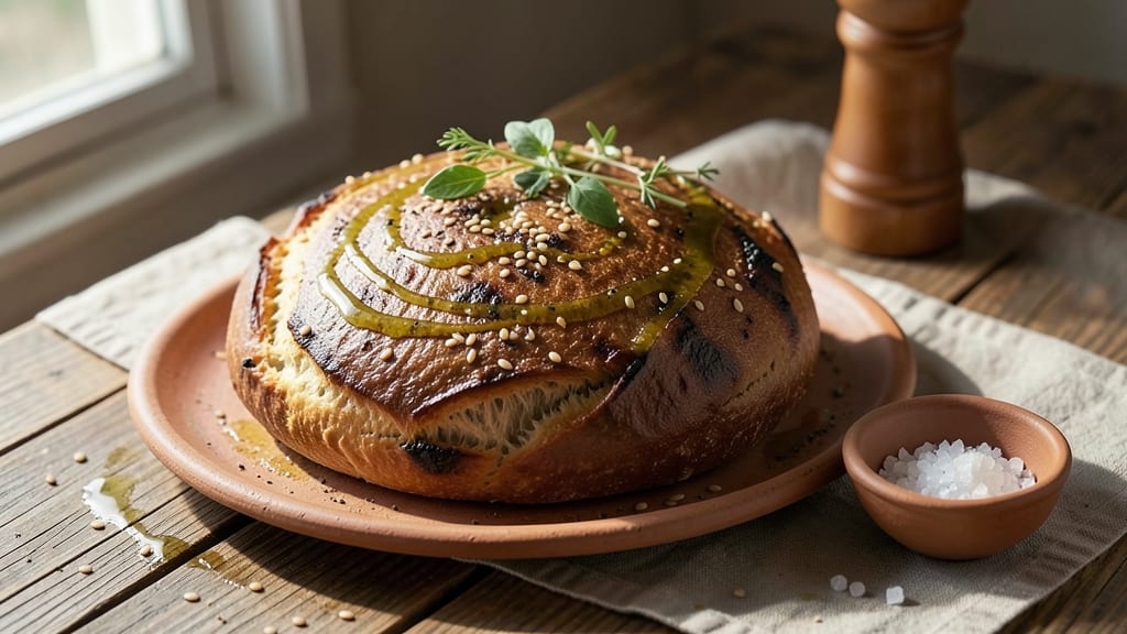Ancient Mesopotamia Bread Recipe: Whole Wheat Flatbread With 3-Ingredient Magic