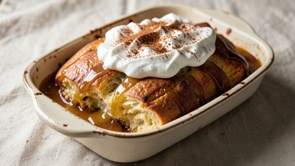 Authentic Bread Pudding Recipe: Spiced Vanilla Custard With Crispy Top