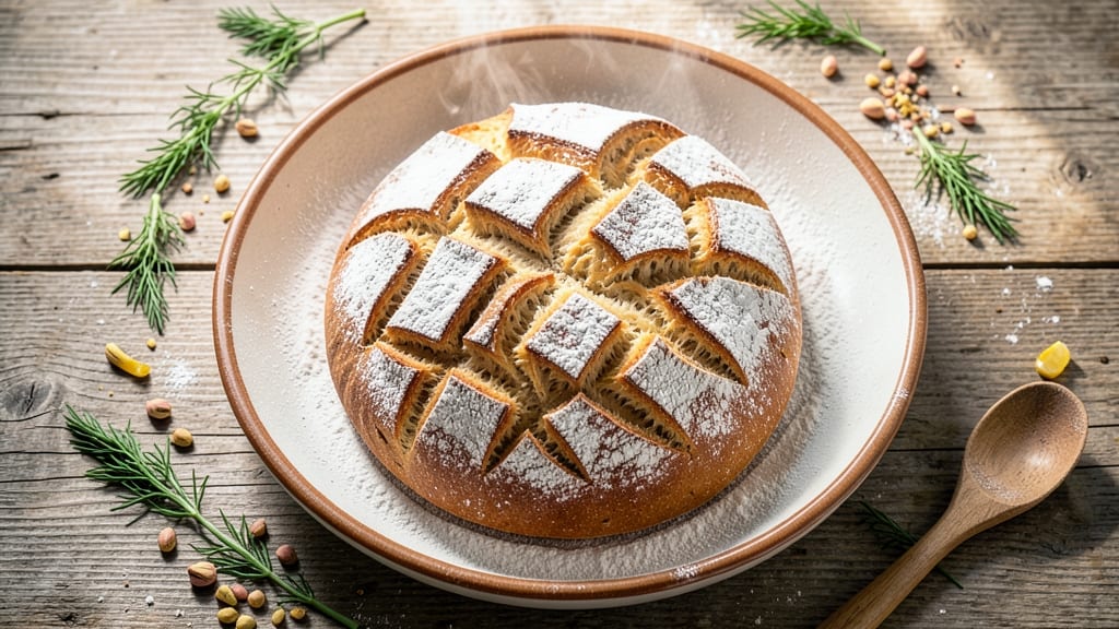 Azerbaijan Bread Recipe: Flaky Layers With Tangy Yogurt Kiss