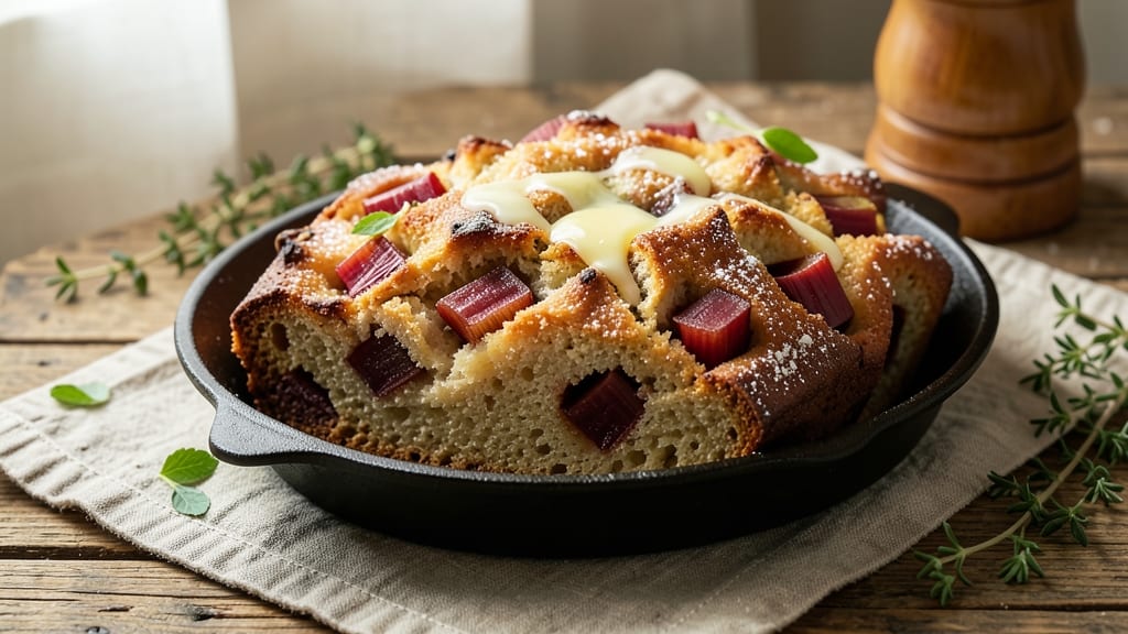 Amish Rhubarb Bread Recipe: Spiced Fruit Swirls and Buttery Crust Magic