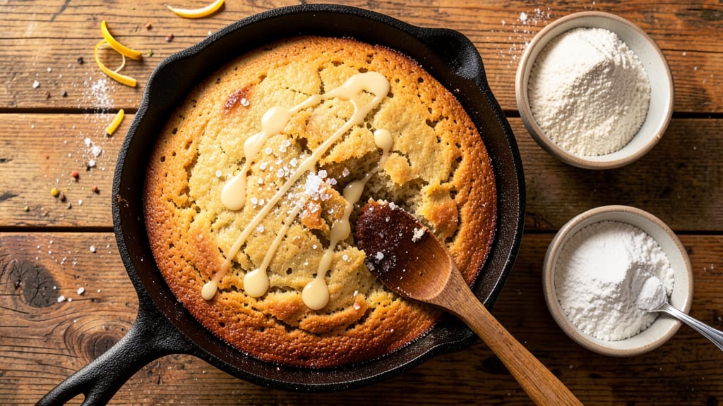 Aunt Jemima White Cornmeal Cornbread Recipe: Crispy Crust, Foil-Sealed Moisture Lock