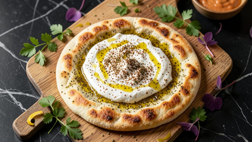 Air Fryer Cottage Cheese Flatbread Recipe: Crispy Za'atar Crust With Foil-Sealed Cheese Pull